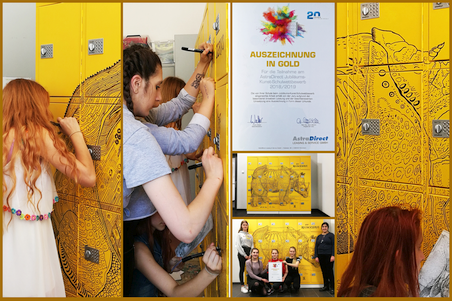 Dürer auf den Schließ&shy;fächern